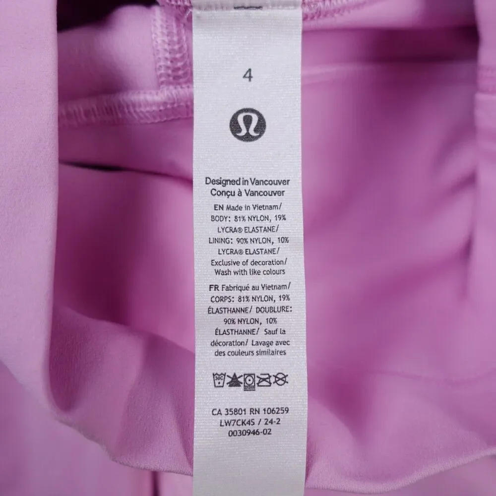 New Lululemon Size 4 Align High Rise HR Shorts 6